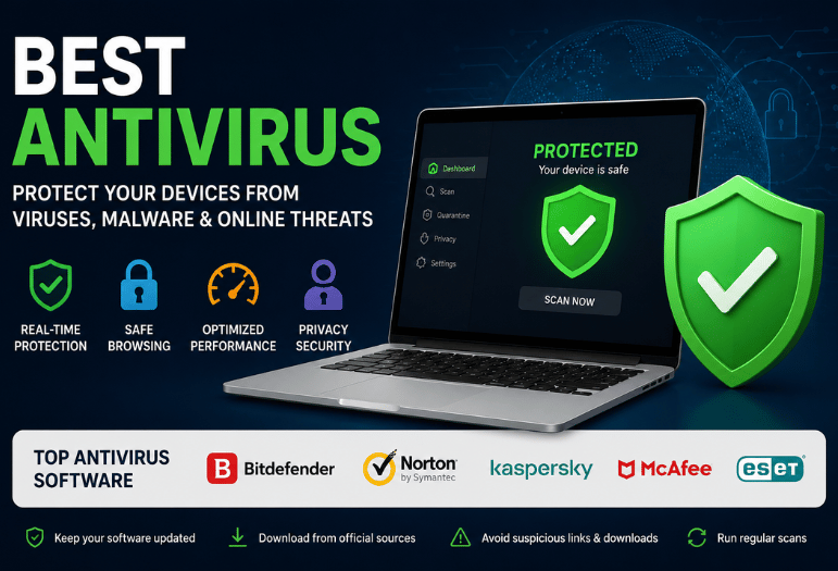 Best Antivirus 2026: A Complete Guide to  7 Expert-Tested Picks of Software for Complete Device Protection