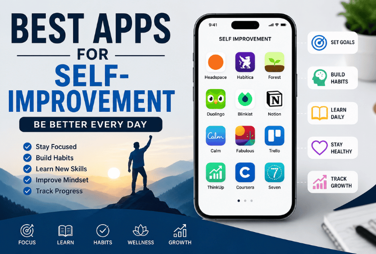 Best Apps for Self-Improvement in 2026: 14 Honest Picks for Habits, Meditation, Productivity, Fitness, and Personal Growth