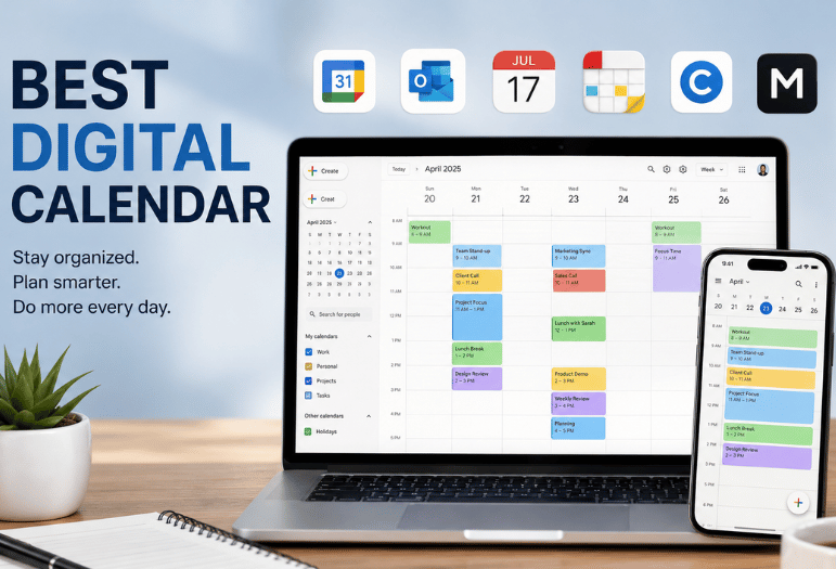 Best Digital Calendar: Complete Guide to the 6 Best Apps Compared by Price, Features & Value 