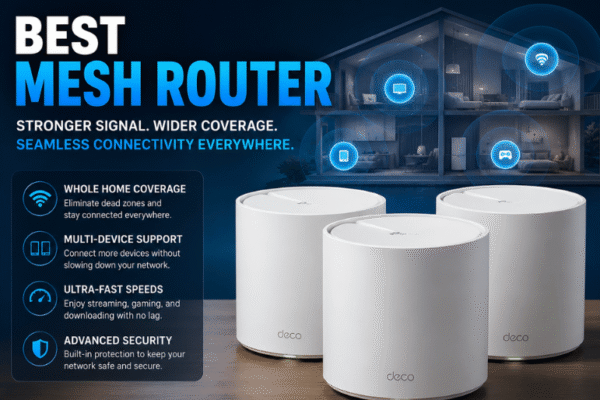 Best Mesh Router 2026: Discover the Top Wi-Fi Mesh Systems to Eliminate Dead Zones and Slow Internet