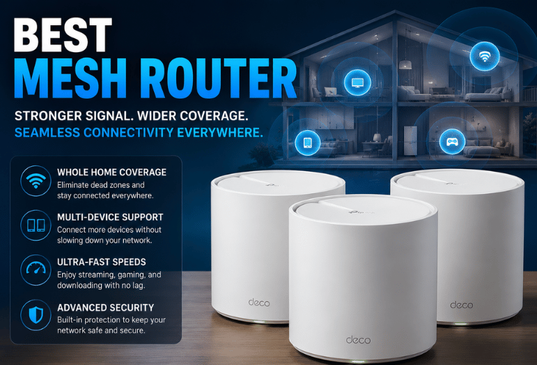 Best Mesh Router 2026: Discover the Top Wi-Fi Mesh Systems to Eliminate Dead Zones and Slow Internet