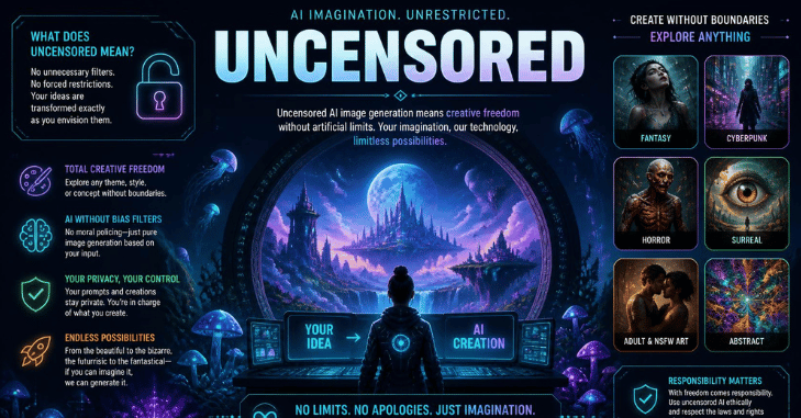 What Does Uncensored Mean for an AI Image Generator?