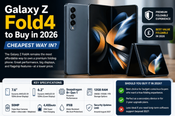 Galaxy Z Fold4 to Buy in 2026: Is It Still Worth Buying or Should You Choose a Newer Fold?