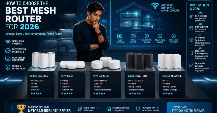How we picked the best mesh router for 2026