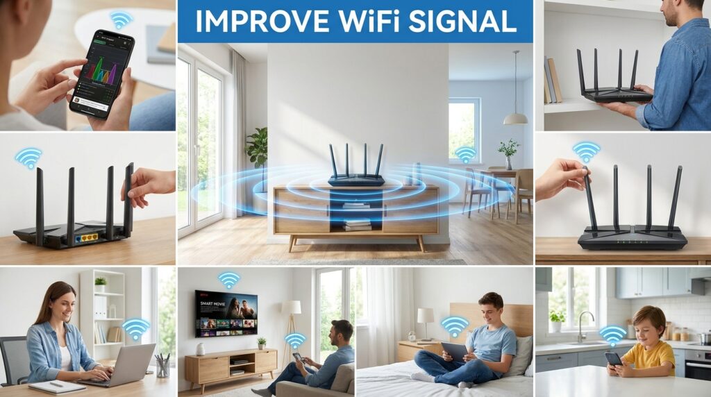 How to Improve WiFi Signal at Home Without Buying a New Router First 