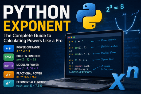 Python Exponent: The Complete Guide to Calculating Powers Like A Pro, Causes, and Functions 