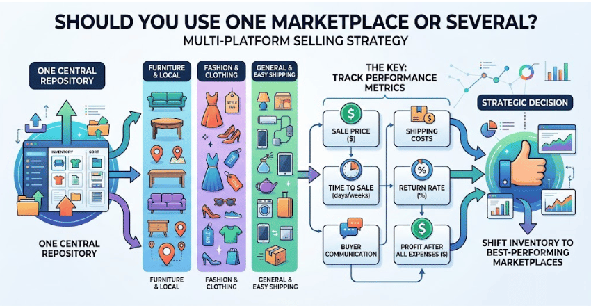 Should You Use One Marketplace or Several?