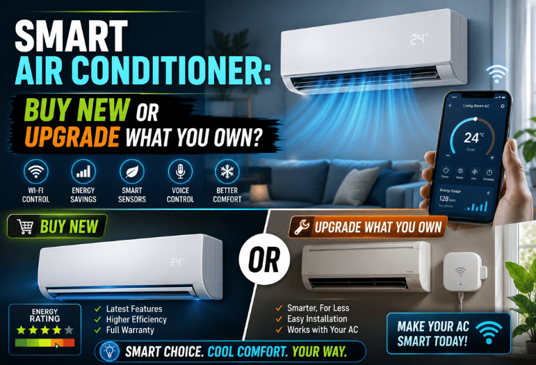 Smart Air Conditioner: Buy New or Upgrade What You Own 