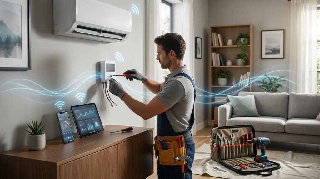Route two: a controller for the AC you already own 