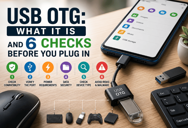 USB OTG: What It Is and 6 Checks Before You Plug In 