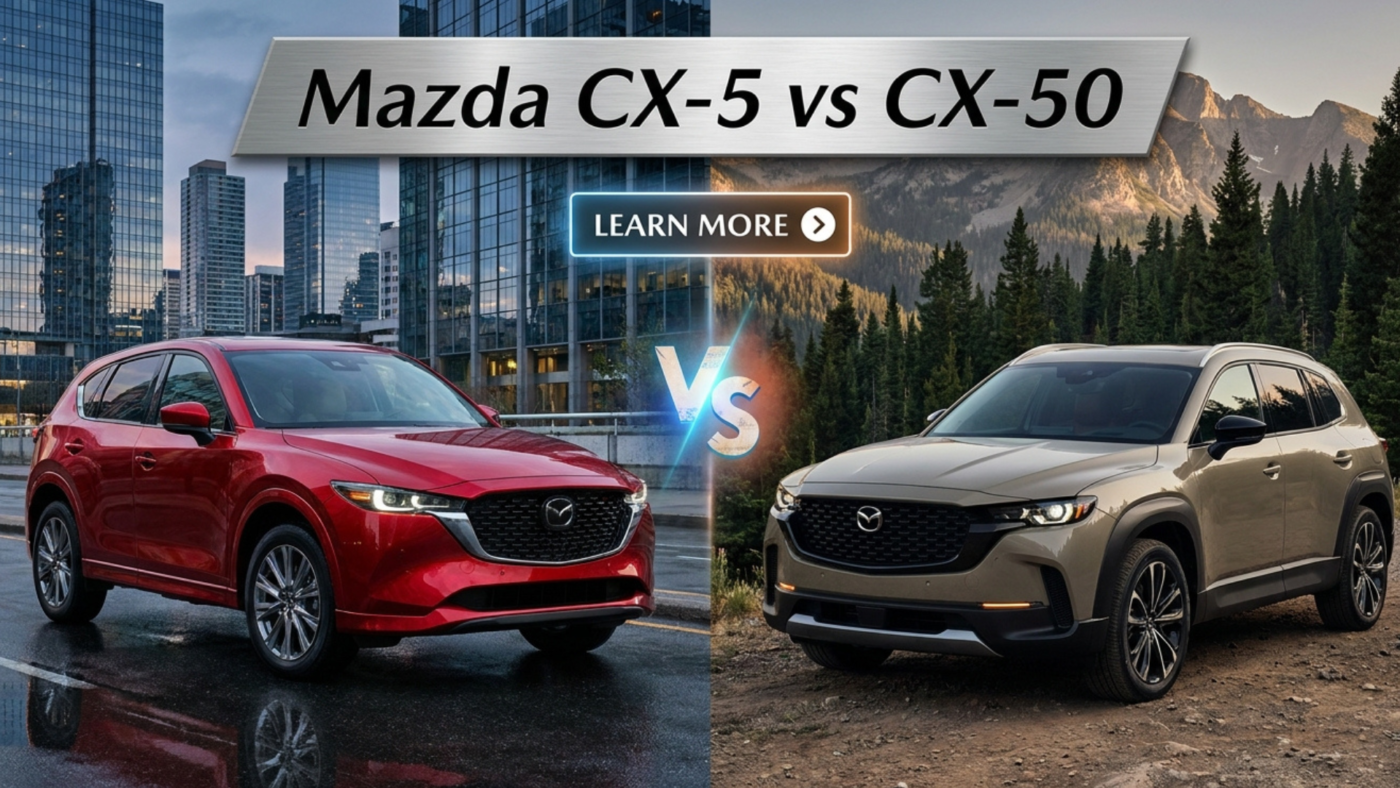 CX-5 vs CX-50: Which 2026 Mazda Compact SUV Fits Your Life Better? 