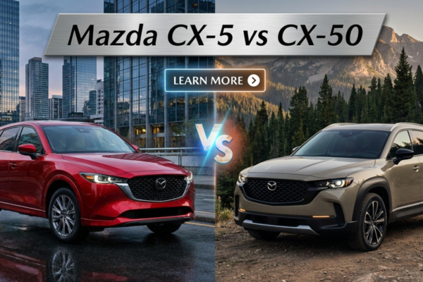CX-5 vs CX-50: Which 2026 Mazda Compact SUV Fits Your Life Better? 