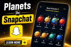 Planets on Snapchat