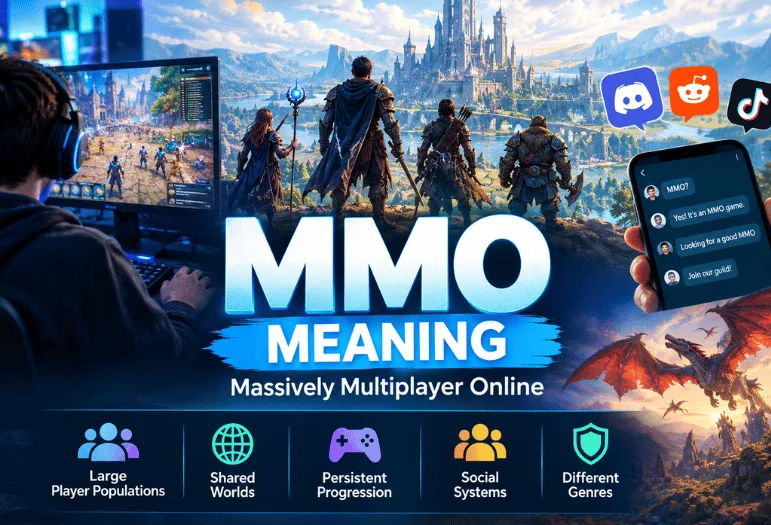 MMO Meaning Explained: A Complete Guide to Massively Multiplayer Online Games, MMORPGs, Key Features, Types, Examples & Texting Usage 