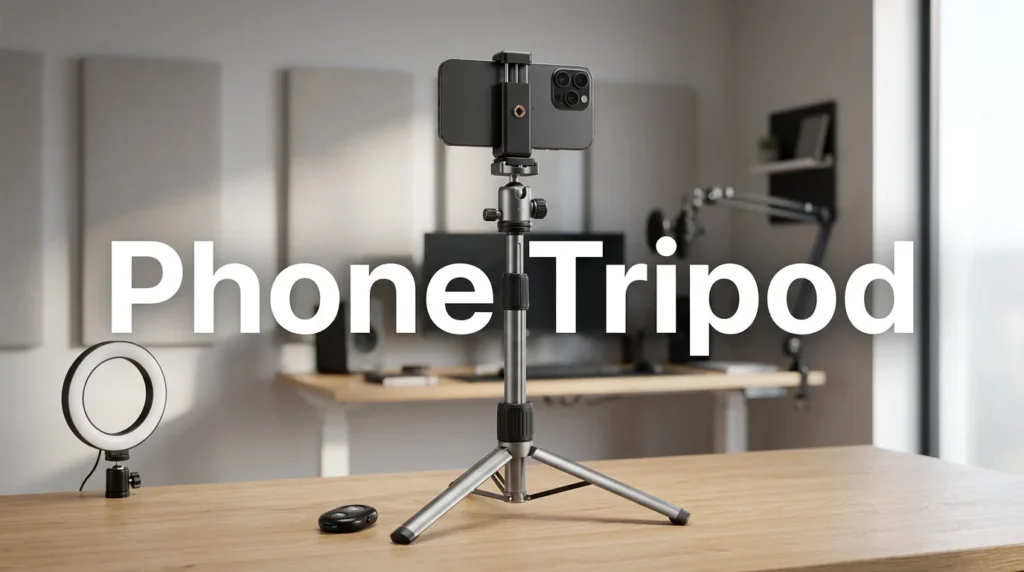 Phone Tripod Buying Guide: How to Choose the Right Stand for Photos, Videos, Vlogging, Live Streaming, Travel, Stability, Adjustable Height, and Hands-Free Smartphone Photography