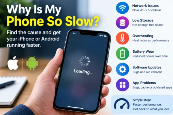 Why Is My Phone So Slow? A Complete Guide to Causes, Troubleshooting, Performance Fixes & iPhone and Android Solutions
